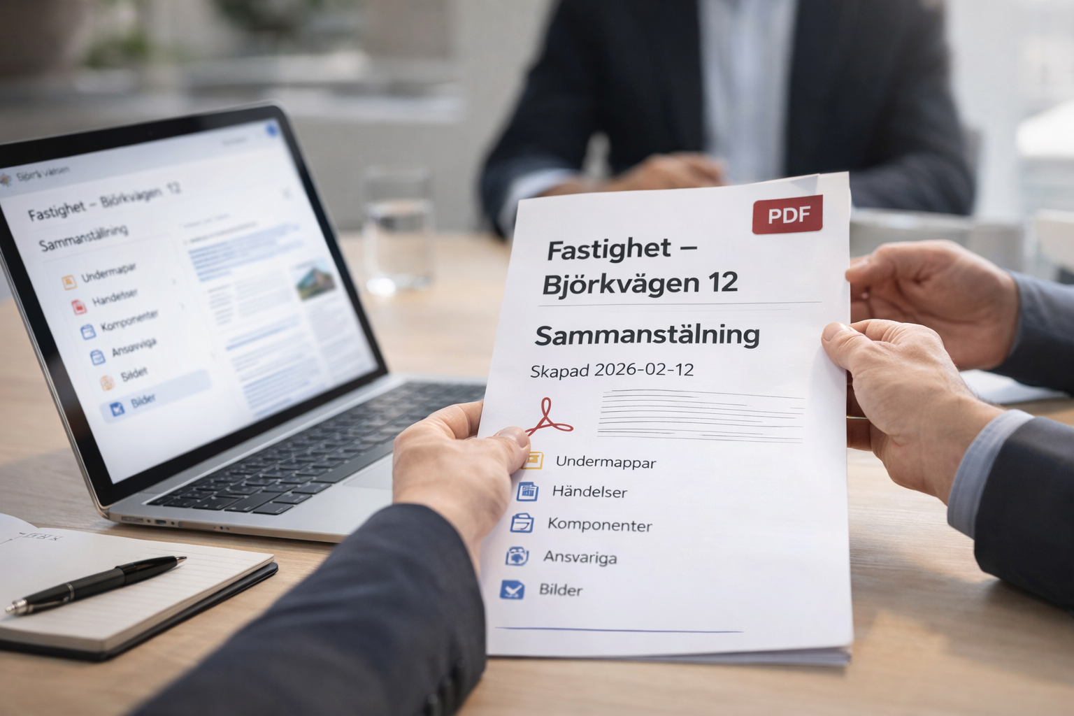 Perfekt vid presentationer, överlämning och extern kommunikation